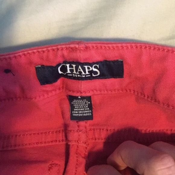 Pink Chaps Capris - Picture 3 of 3